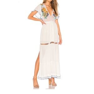 Cleobella Bora Bora Dress in white